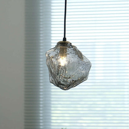 Moderne Glas Hängeleuchte Kupfer