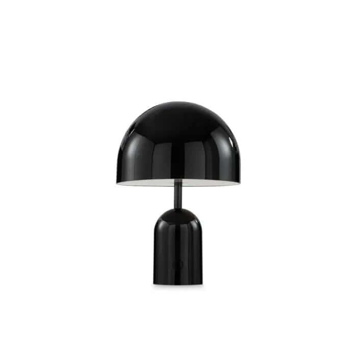 Tragbare LED Tischlampe Chrom Design Akkulampe