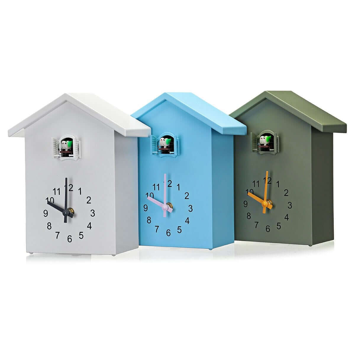 Retro Kuckucksuhr Wanduhr Batteriebetrieben