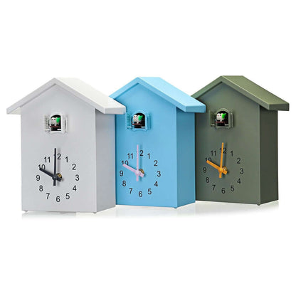 Retro Kuckucksuhr Wanduhr Batteriebetrieben