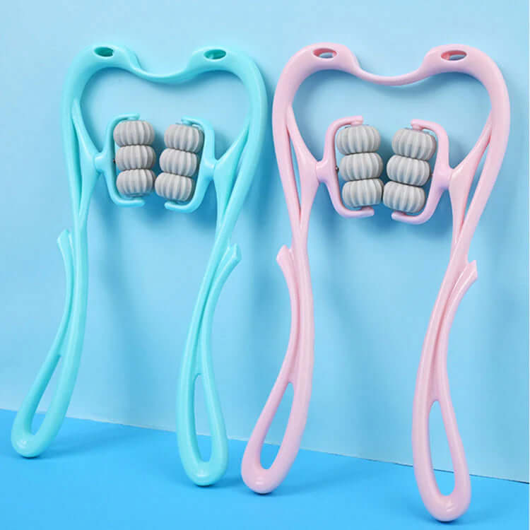 Nackenmassagegerät mit 6 Rollen - Entspannung für Nacken