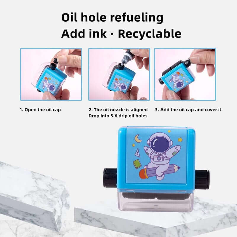 Mathe-Lernstempel - Zahlen-Stempel für Kinder