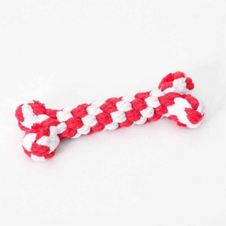 Hundespielzeug Zahnreinigung Seil - Kauspielzeug 15cm