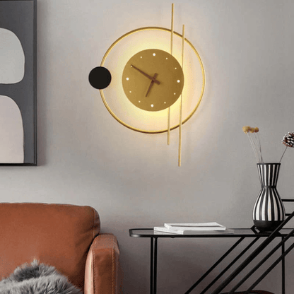 LED Wanduhr mit Beleuchtung, Modernes Design