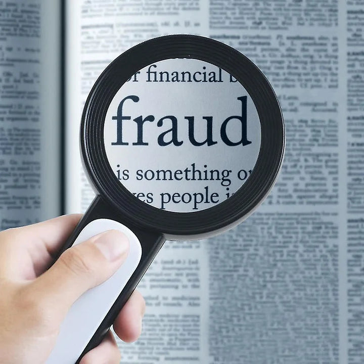 Optisches Vergrößerungsglas 30X Handheld Senioren Lesevergrößerung zum Lesen