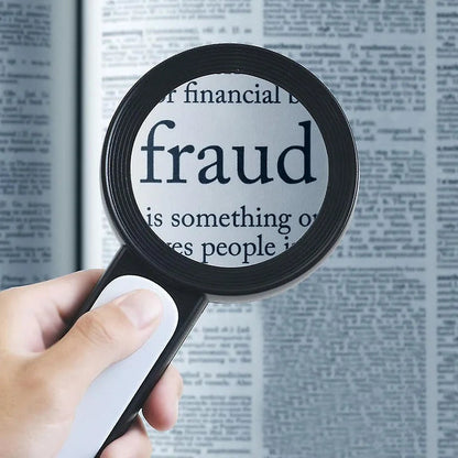 Optisches Vergrößerungsglas 30X Handheld Senioren Lesevergrößerung zum Lesen