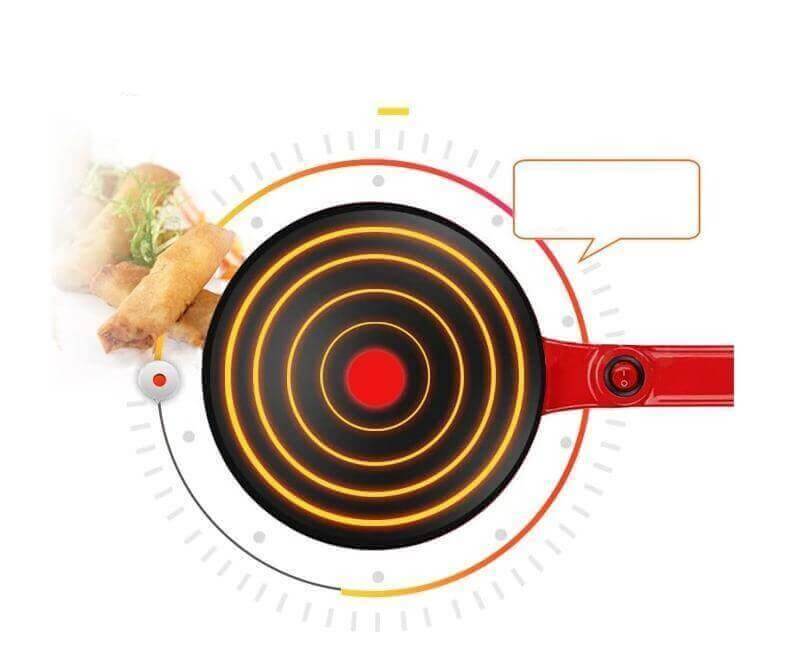 Elektrischer Crêpe-Maker für perfekte Crêpes