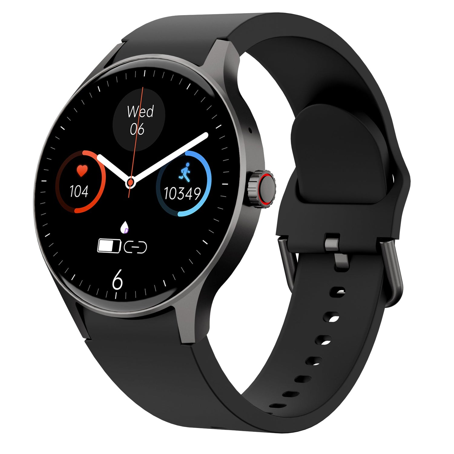 Zelara 2024 SmartWatch AMOLED-Bildschirm Blutzucker Blutdruck Herzfrequenz Blutsauerstoffüberwachung