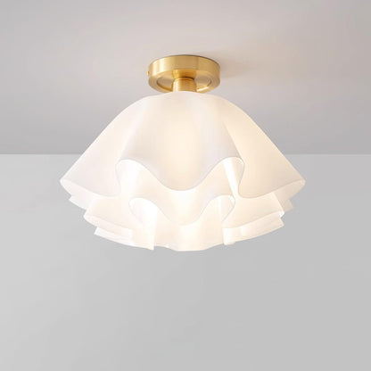 Moderne Kupfer Deckenleuchte