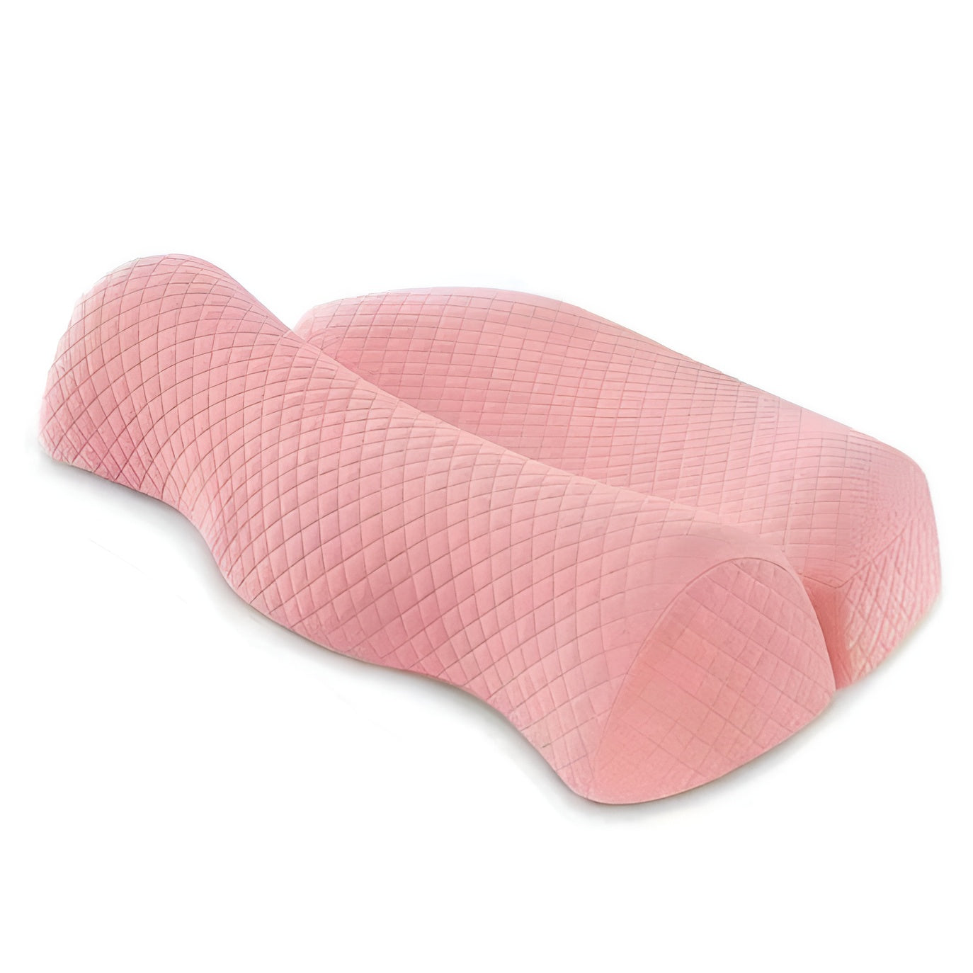 Orthopedic neck support pillow made of memory foam