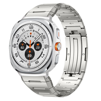 Geometrischer Abschnitt schlankes Stahlband geeignet für Samsung Uhrenarmbänder