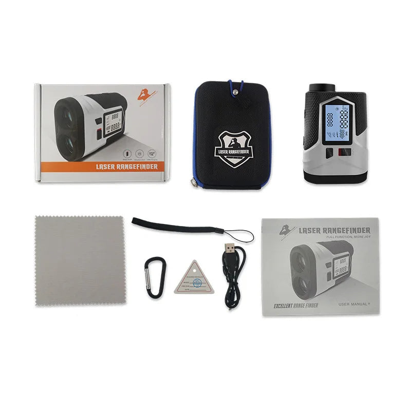 1200M Wiederaufladbarer Golf Laser Entfernungsmesser