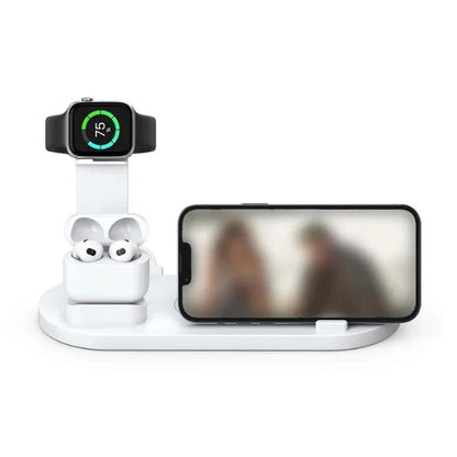 7-in-1 Wireless Charging Station – Schnell &amp; Effizientes Laden für iPhone, Apple Watch und mehr