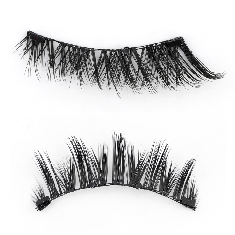 Wiederverwendbares magnetisches Wimpern- und Pinzettenset