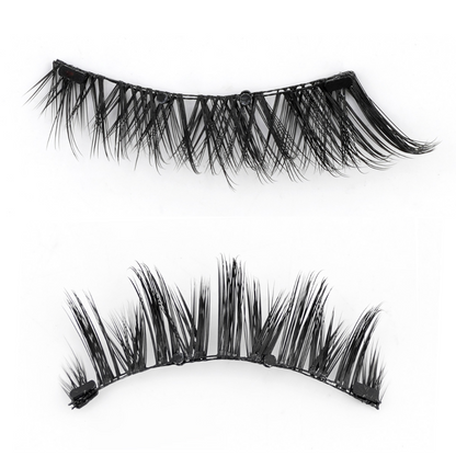 Wiederverwendbares magnetisches Wimpern- und Pinzettenset