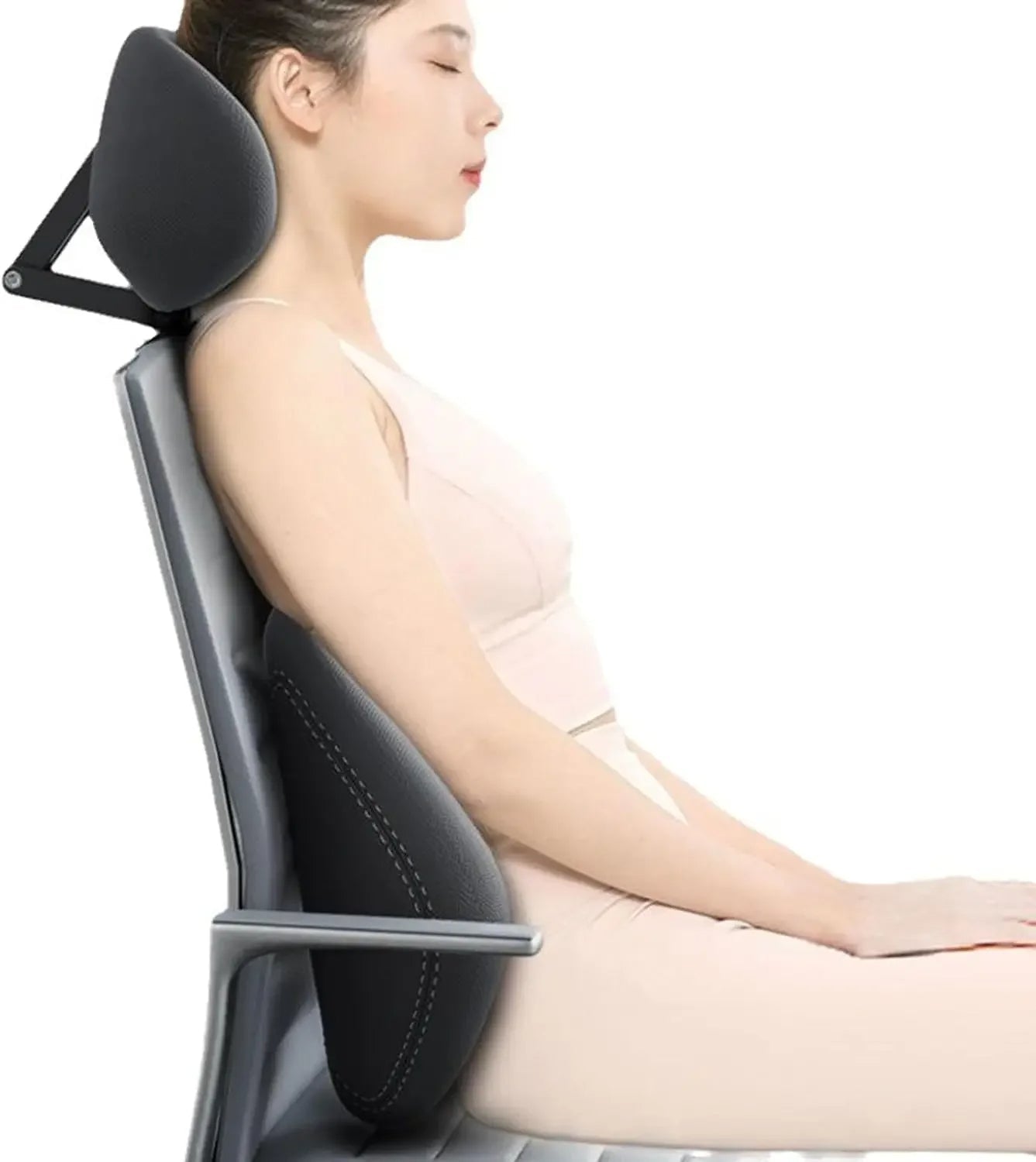 Ergonomisches Nackenkissen Kopfstütze Taillenschutzkissen Für Bürostuhl