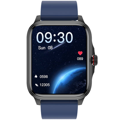 Zelara Große 1,91-Zoll-Voll-Touchscreen Nicht-invasive Mode-Smartwatch zur Blutzuckermessung