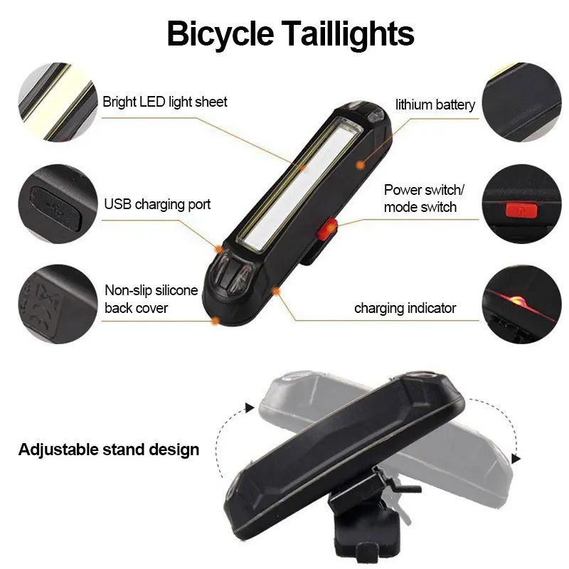 Fahrrad Vorder- und Rücklicht
