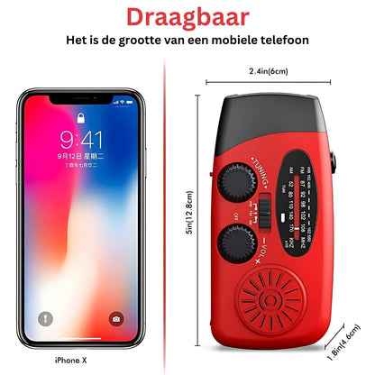 Ultimative Notfallradio mit Powerbank &amp; SOS-Funktion
