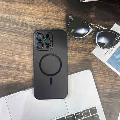 Einfaches Metall-Magnet-Handyhülle für iPhone