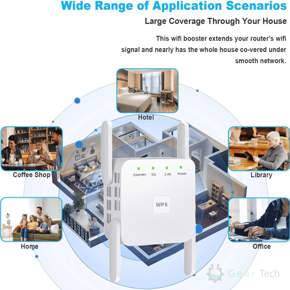 UltraXtend 5G WiFi Booster – Bester WiFi-Extender für schnellere, stärkere Verbindung im Vereinigten Königreich