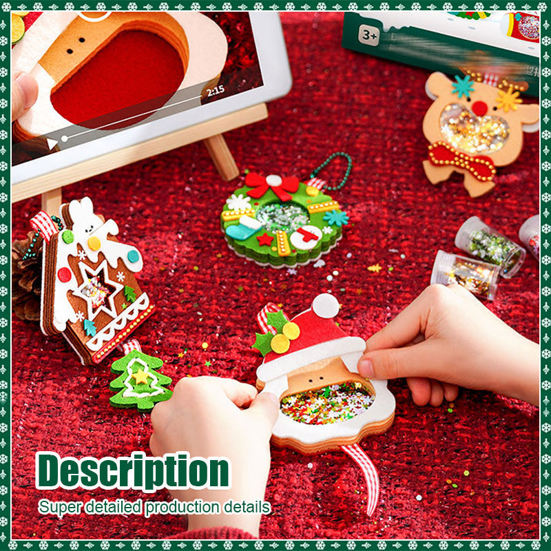 Kinder DIY Filzanhänger Dekoration