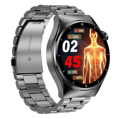 Zelara F320 Laser-Therapie Smartwatch Blutzucker Blutsauerstoff Harnsäure Lipidüberwachung