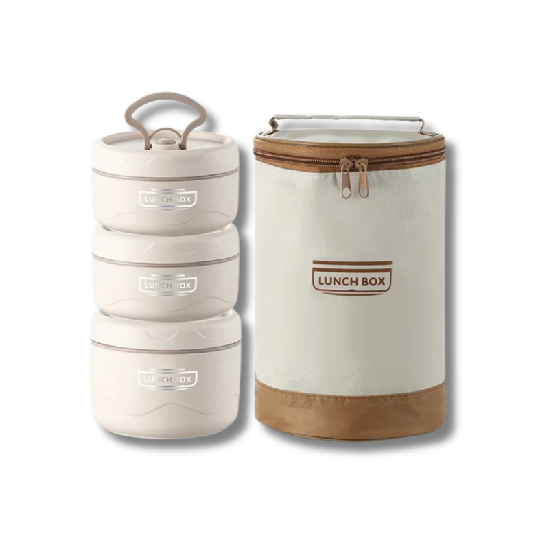 Stapelbares Isoliertes Brotdose-Set