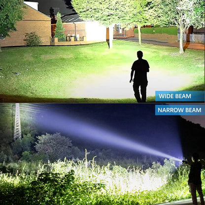 90000 Lumen Xhp50.2 die leistungsstärkste Taschenlampe