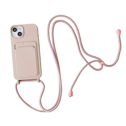 Silicone Crossbody-Handyhülle