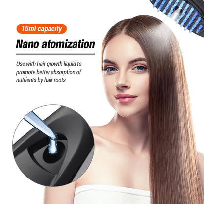 Elektrische Sprüh-Massagesträhne – Ihre 3-in-1-Lösung für Haarwachstum und Kopfhautgesundheit