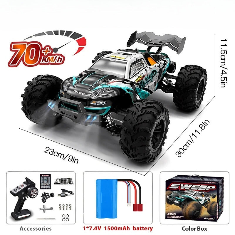 Hochgeschwindigkeits-RC-Auto – 4WD Offroad-Remote-Control-Auto