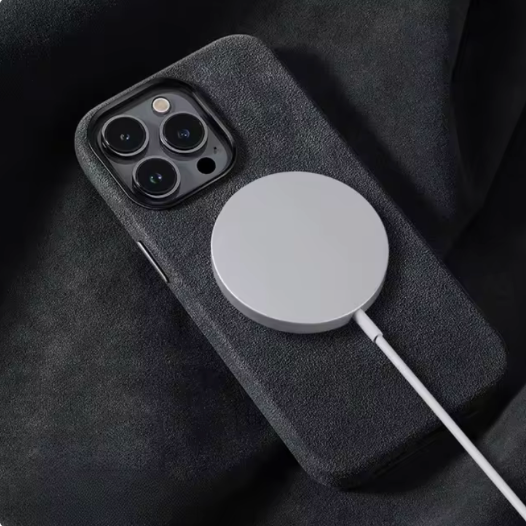 iPhone MagSafe-Schutzhülle | &quot;Alcantara&quot;