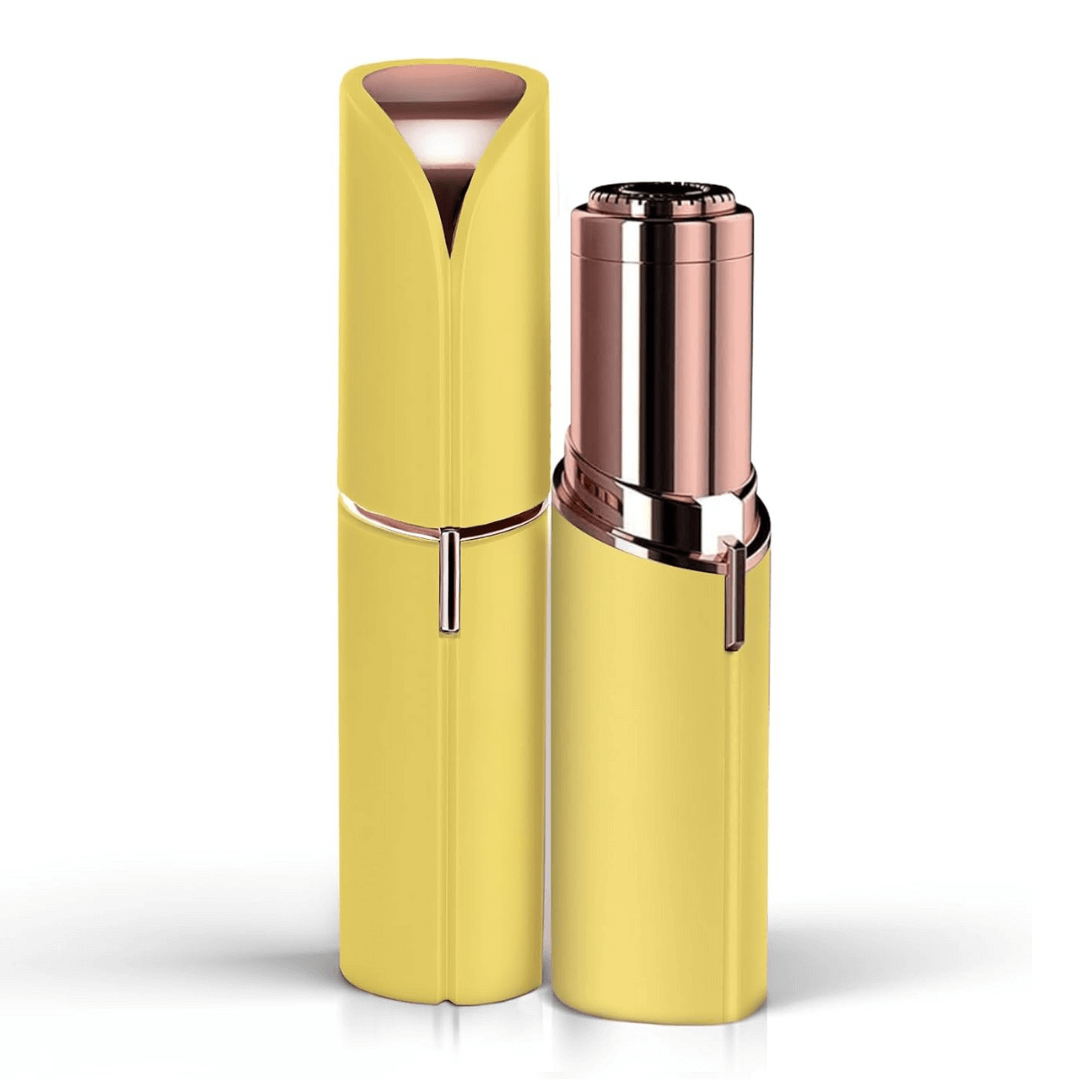 Elektrischer Gesichtshaarentferner für glatte Haut