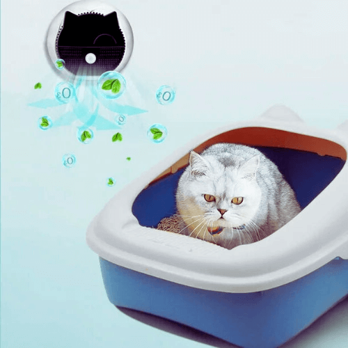 Katzenstreu-Lufterfrischer für frische Katzentoilette