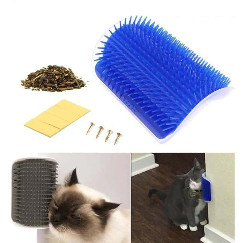 Katzen-Selbstpflegebürste für die Ecke