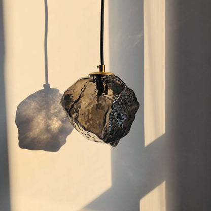Moderne Glas Hängeleuchte Kupfer