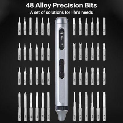 52-in-1 Mini-Präzisions-Magnetische Kabellose Elektrische Schraubendreher Set