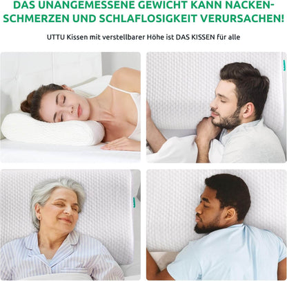 Orthopädisches Nackenkissen für gesunden Schlaf