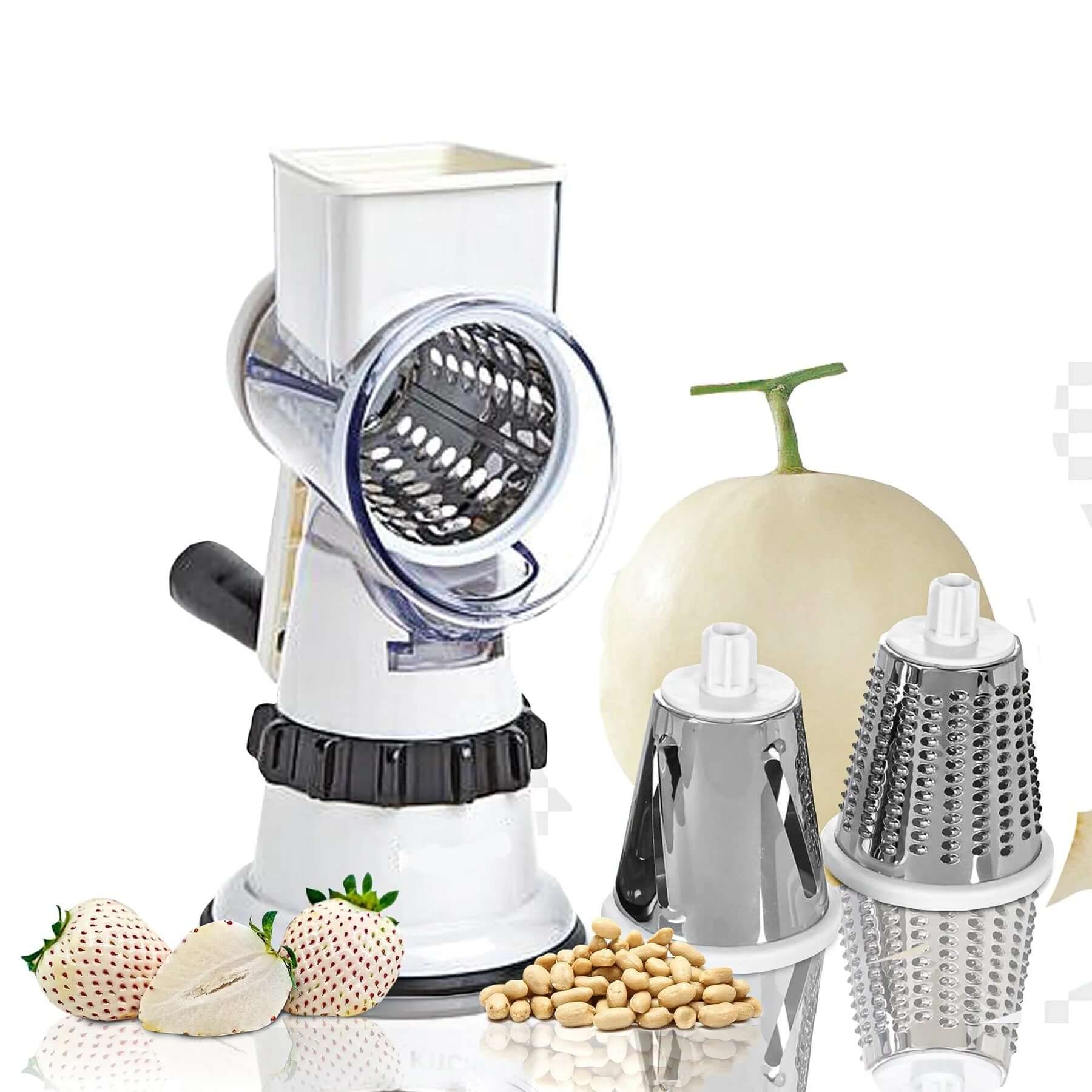 Hochleistungs-Gemüsezerkleinerer - schnell &amp; vielseitig