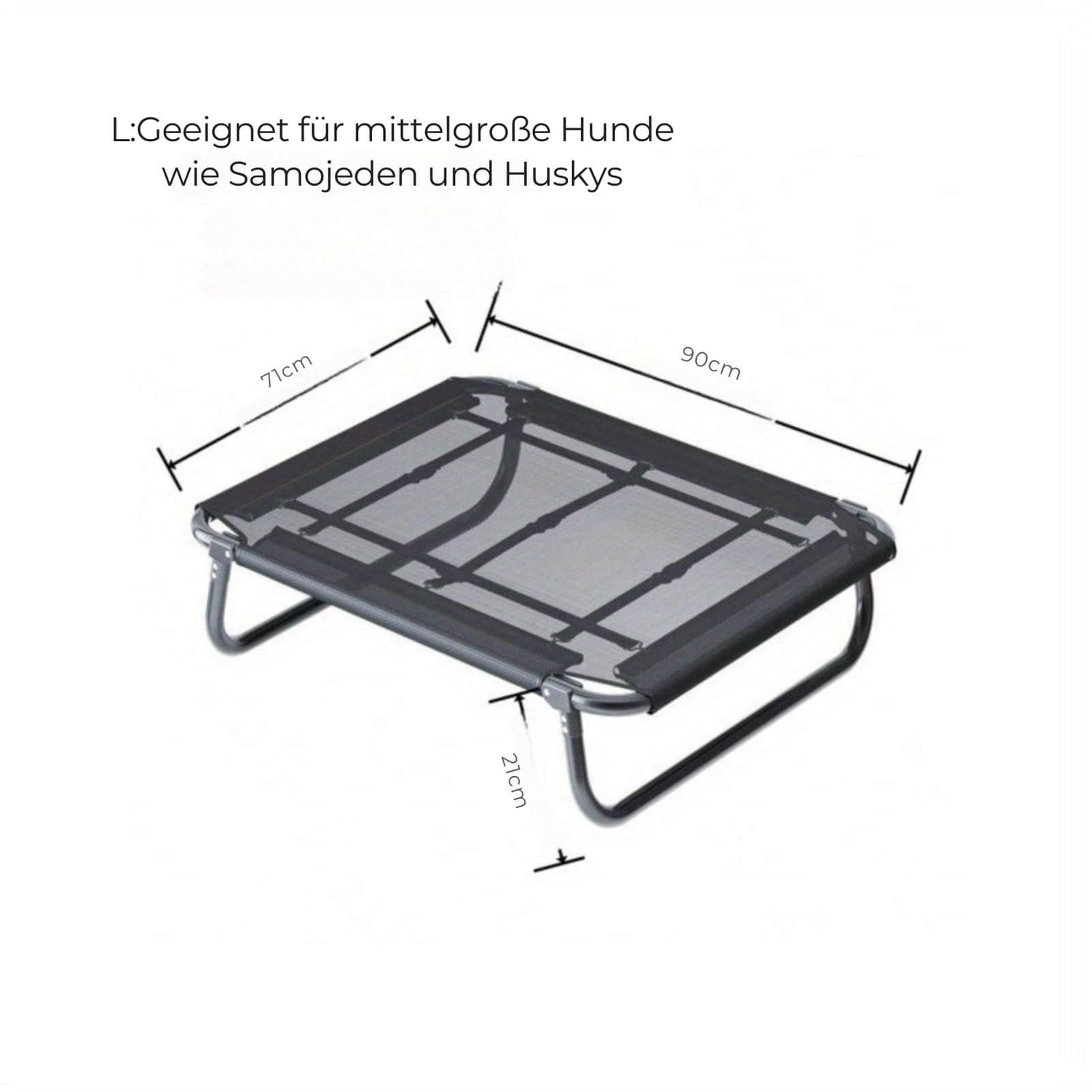 Faltbare Hundeliege Reisebett Haustierbett