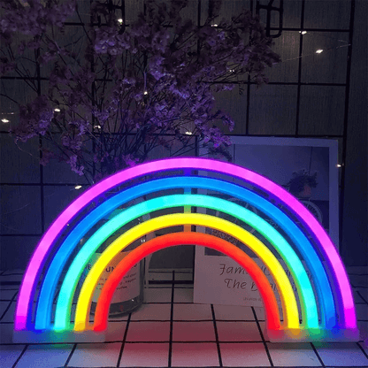 Regenbogen Nachtlicht Stimmungslampe LED Deko
