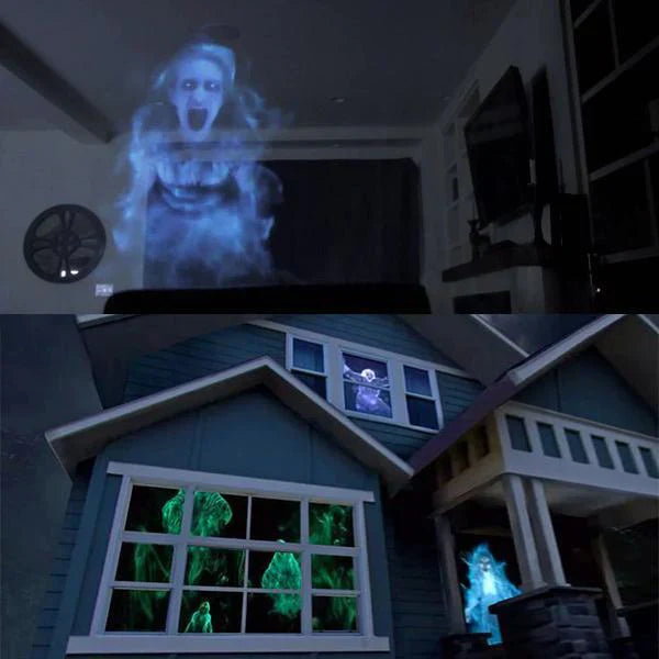 Zelara Halloween Projektor | Inklusive 6 Filme