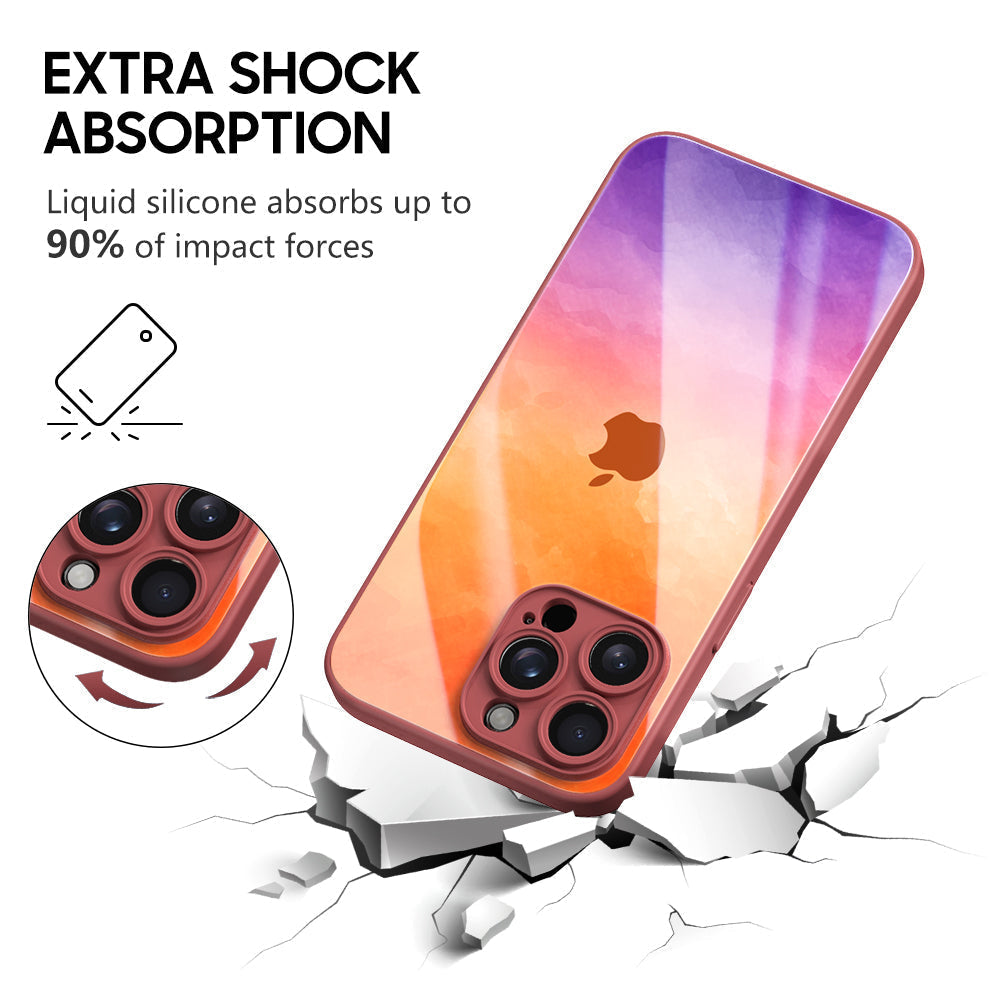 Extrem gefrorenes Blau | iPhone-Serie impact-resistenter Schutzhülle