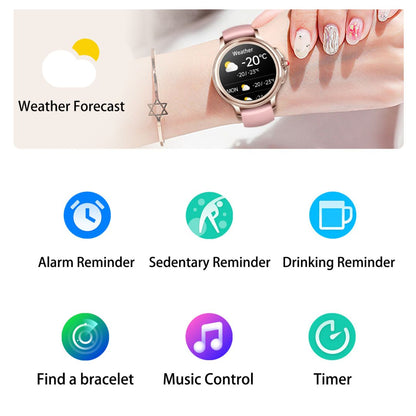 Smartwatch für Damen – Fitness, Gesundheit und zeitloser Stil in einem