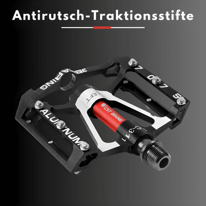 Leichtmetall Fahrradpedale mit Anti-Rutsch-Grip