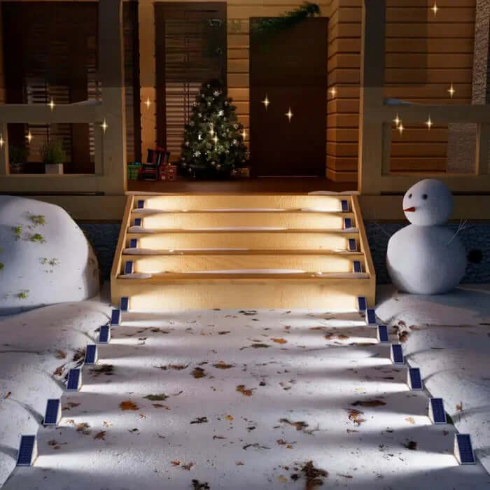 LED Solar Treppenbeleuchtung Außen