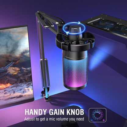 Gaming-PC-Mikrofon-Podcast-Kondensatormikrofon