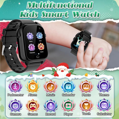 iWatch l Smartwatch für Kinder l Wasserdicht l Jungen und Mädchen