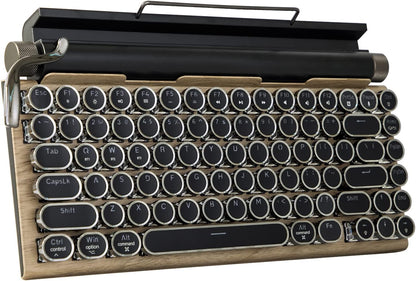 Vintage-inspirierte Schreibmaschinen-Tastatur mit moderner Bluetooth-Konnektivität